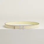 H Infini belt buckle & Reversible leather strap 24 mm